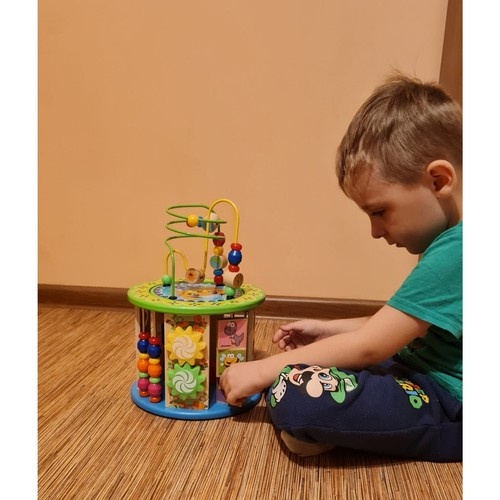 Kostka edukacyjna drewniana Kruzzel 24670 11 4d36430b9505905dc27feba19e887ecb