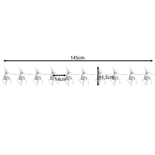Lampki świąteczne- renifery Ruhhy 24955 3 67f843d6bb80bef31bc951a12086c922
