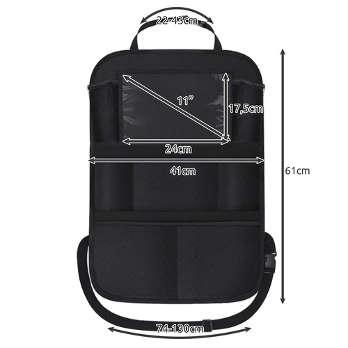 Organizer na fotel samochodowy do auta Xtrobb 3 f68f9f78e66248276e2dd741e060cdf8