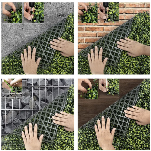 Żywopłot sztuczny na balkon 0,4x0,6cm Gardlov25390 12 091f971a85a49b4881651780e41ca416