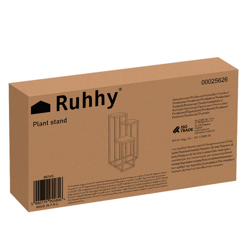 Kwietnik stojący 67cm Ruhhy 25626 10 2f9831205b992f0be7af26bf3cb8d686