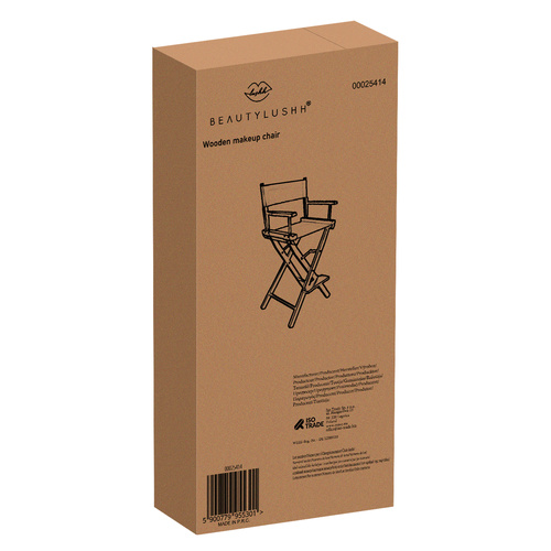 Krzesło do makijażu drewniane Beautylushh 25414 3 32cea0d6cbd362b6008cf7831e7e432f