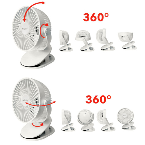 Wentylator bezprzewodowy biały Ruhhy 25566 4 6f2a3d071b00932e56056cb651223d0a