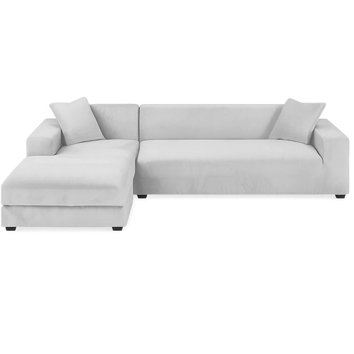 Pokrowiec na kanapę 190-230cm j. szary Ruhhy 26182 10 9449d1089557ff23b437f71af57a13a7