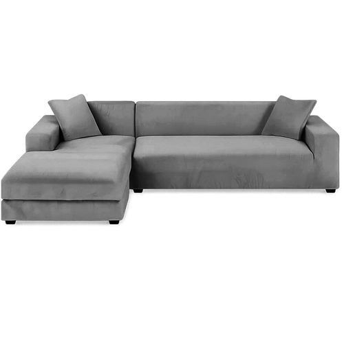 Pokrowiec na kanapę 190-230cm c. szary Ruhhy 26181 11 b5d4d6ed0fe8173c46076752a0878baf