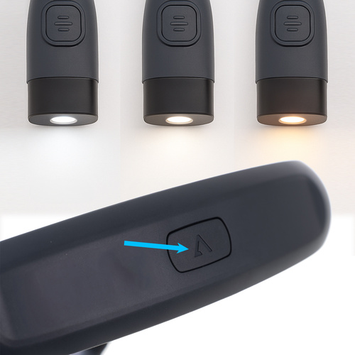 Lampka LED do czytania na szyję Izoxis 25675 8 86511534d4ff00a954e9f4b860fecf2d