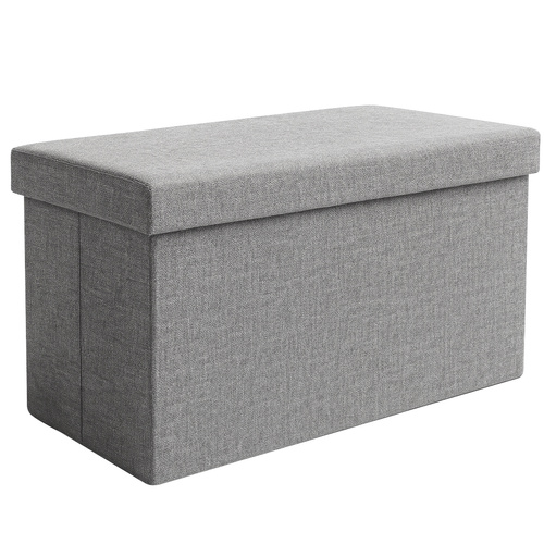Pufa materiałowa szara 76x38x38cm Ruhhy 26131 8 a2a5e1fb56e2cece3d8bc399d065d683