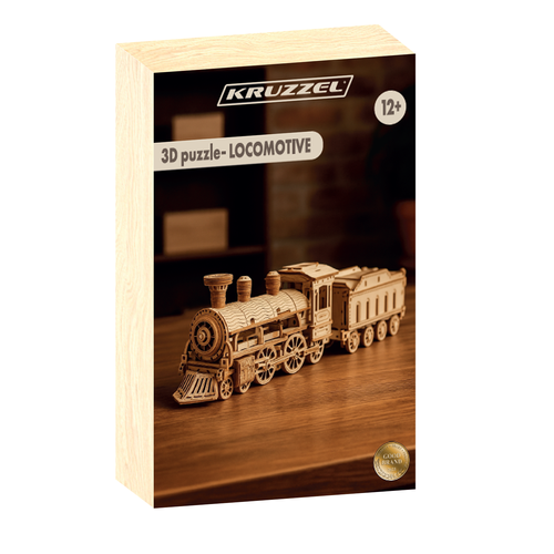 Puzzle 3D - lokomotywa Kruzzel 26515 3 56d62aced7cd08175cb4a6045b625ddb
