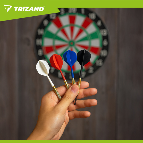 Rzutki dart zestaw 12szt + groty Trizand 26100 6 92d2afe93be0d0e4ecbe33dcdabd2e75