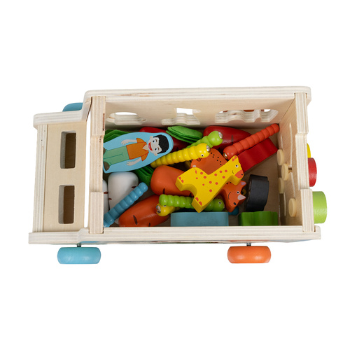 Sorter - autko drewniane Kruzzel 26250 12 d1cbf58da0f57648f97da5c08fd46de8