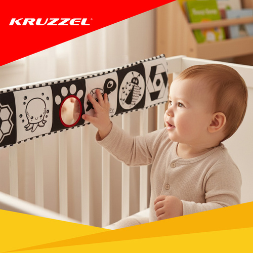 Zabawka sensoryczna - książeczka Kruzzel 26461 6 00a99b42c1055571a67fac87b035929e