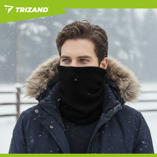 Komin czarny Trizand 26702 6 89433bdfe6495deddf612ea51b864ac7