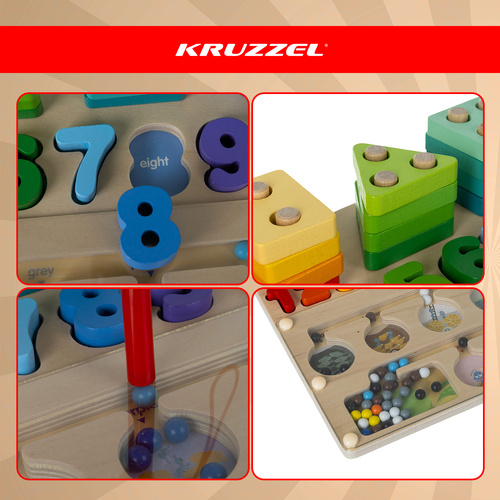 Sorter - zabawka edukacyjna Kruzzel 26509 4 39425381131951de1f8e301c89b291f1