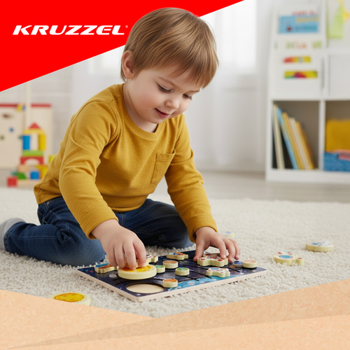 Układanka drewniana -układ słoneczny Kruzzel 26696 5 ead0fbdba4610b0439135cce7487e3ce