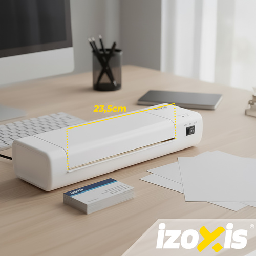 Laminator A4- zestaw 4w1 Izoxis 25417 12 ef894384ffe59ffe0d2cfbc09747f86e