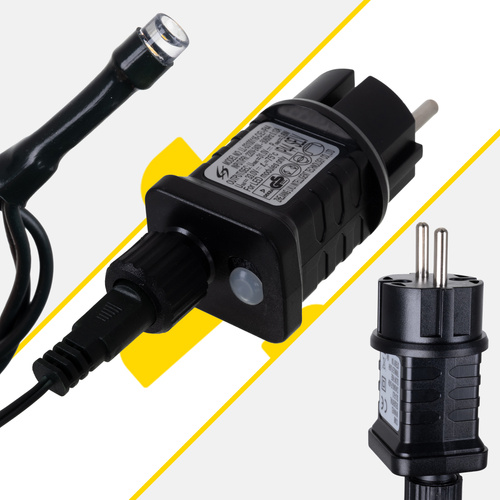 Lampki zew. 500LED 35m z. biały Izoxis 24899 5 f9cd281eef4708afff6a05d107d4be66